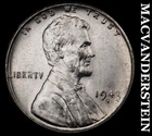 1943-S Lincoln Wheat Cent - Choice Gem Brilliant Unc  No Reserve  #i6788