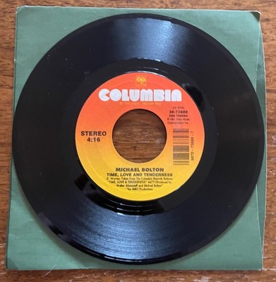 Michael Bolton - Time, Love and Tenderness/That s What Love is All About - NM