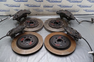 2012 CHEVROLET CAMARO ZL1 LSA 6.2L OEM BREMBO BRAKE CALIPERS N ROTORS #1723