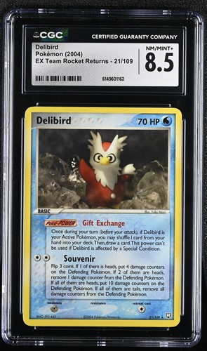 Delibird graded CGC 8.5 for sale on eBay