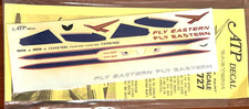ATP 1/144th Scale Decal Sheet Boeing 727 Eastern Airlines 1964 Era Paint