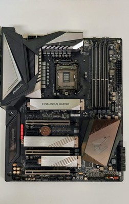 Gigabyte AORUS Z390 MASTER Motherboard LGA1151 Powers On  Bent CPU Socket Pins 