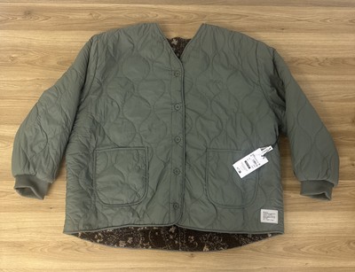 RVCA Non Negotiable Reversible Jacket Olive Women's Button Up Faux