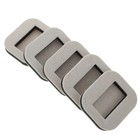 5pcs Bed Stoppers Felt Furniture Pads Furniture Wheel Stoppers Caster Cups