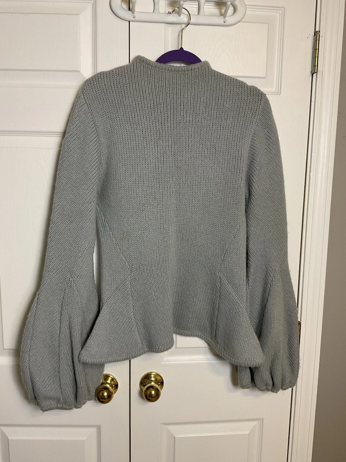 Alexander McQueen — Alexander McQueen Very Rarely Vintage 1998 Collections Women’s Sweater Gray SzM