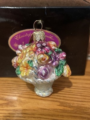 Radko Spring Gem Ornament: May Bouquet Gem, #00-534