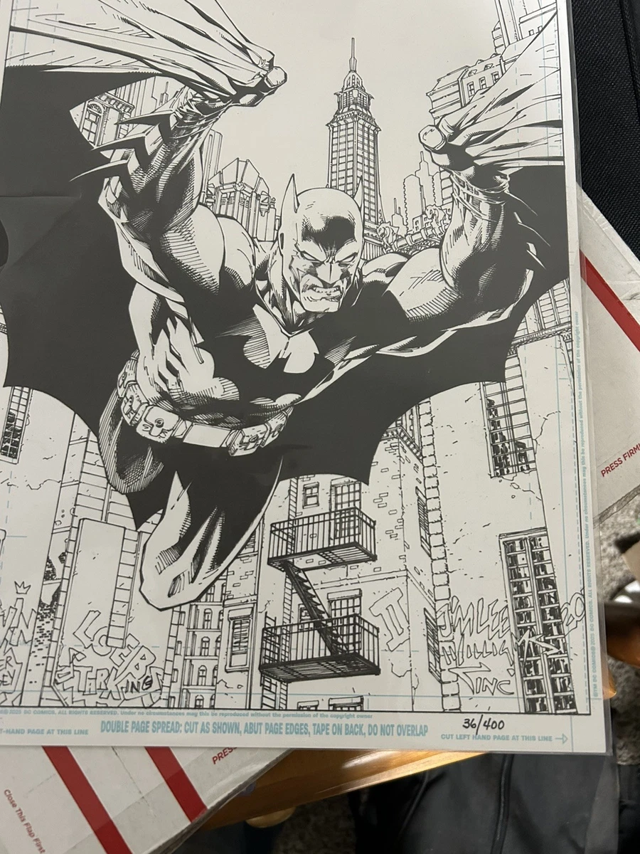 Jim Lee Jeans Art Indiana Collectible Original Comics Drawings