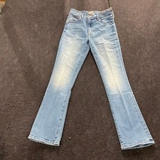 MOTHER The Insider Ankle Bootcut Jeans Women's Size 27 Poppin Wheelie