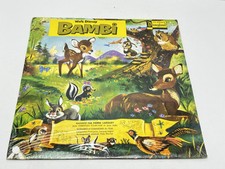 Sealed Walt Disney Bambi French/Candian Pressing LP 1009-22