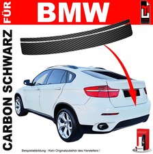 Lackschutzfolie Ladekantenschutz für BMW X6 E71 2008-2014 Carbon Schwarz