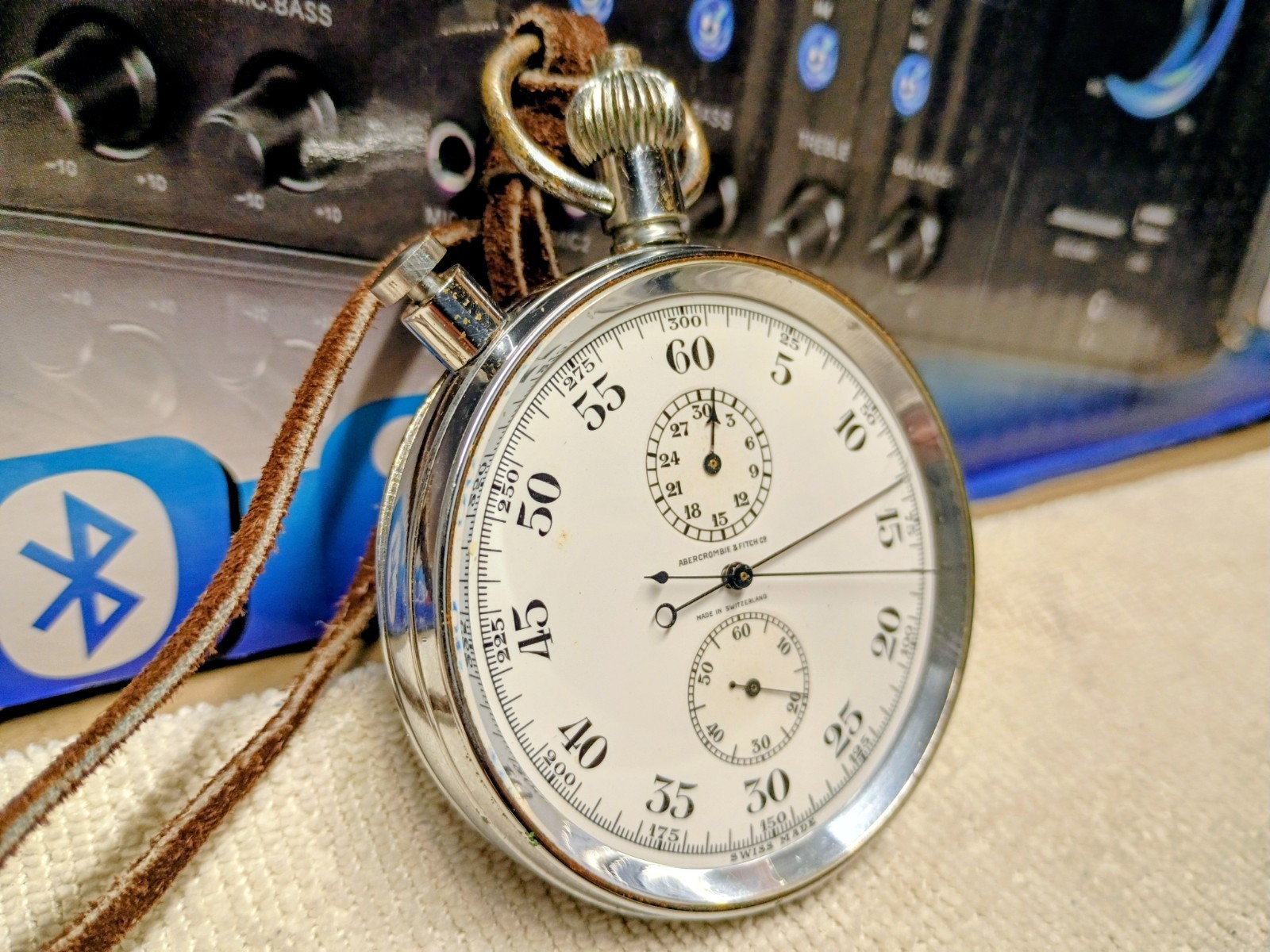 ABERCROMBIE & FITCH Co Rattrapante Stopwatch/Rall… - image 3