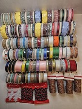 Lot Of 145 New Quality Ribbon- Place  Time  More