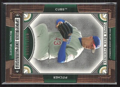 2004 Upper Deck Etchings #116 Michael Wuertz #/2004 Chicago Cubs (WB)