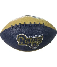 NFL Unisex LA Rams Rubber Football, Beige, Youth Size
