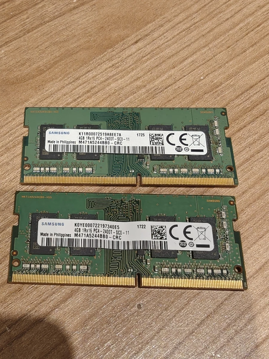 Samsung 8 GB Total Capacity 4 GB Capacity per Module Computer
