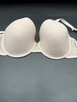 NATORI Size 34 DD Pinky Nude Lightly Lined T-Shirt Underwire Bra
