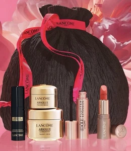 Lancome 6 pièces Crème Absolue soin de la peau, maquillage & jeu de sacs