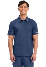 Scrub Cherokee Workwear Revolution Men Polo Shirt WW615 NAV Navy Free Ship