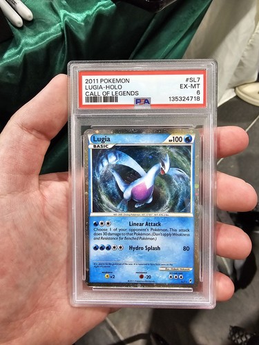 Lugia graded PSA 6 for sale on eBay