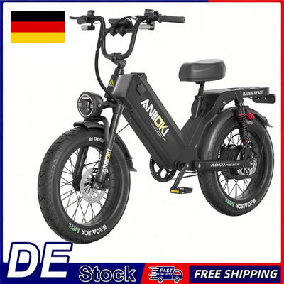 2026 ANIIOKI City E-Bike 250W 25km/h Elektrofahrrad 20Zoll 60Ah Damen/Herren