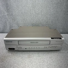 Emerson EWV603 VCR VHS Player Recorder 4Head Hi-Fi TESTED No Remote