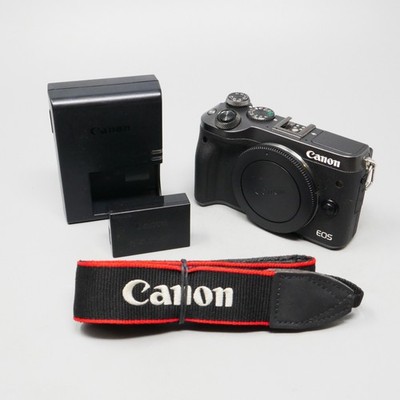 Canon EOS M6 Mirrorless Digital Camera 24.2MP Body Only Built-in Wi-Fi&Bluetooth