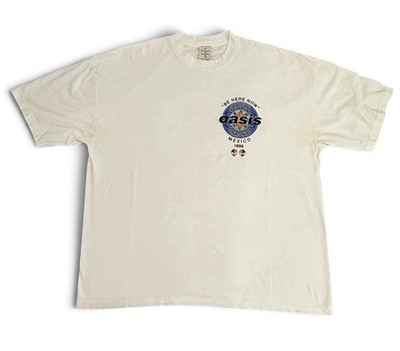 andAFTERthat Oasis  Be Here Now  Mexico 1998 Tour Shirt XXL 2XL White Tee