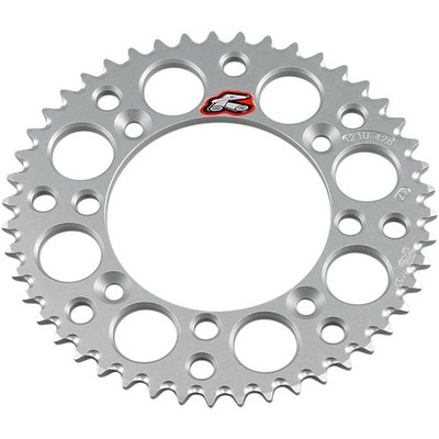 Renthal Rear Sprocket 36T Silver for SUZUKI LR-R 450 QUADRACER