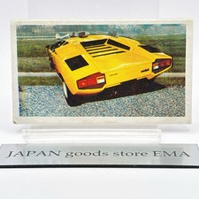 Lamborghini Countach LP400 Menko Card Supercar Japan Japanese Vintage Collection