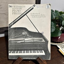 Twentieth Century Piano Pieces for Recital and Study 36 G Schirmer Vintage