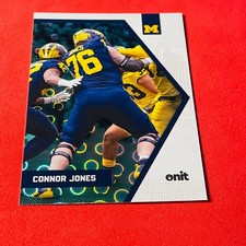 Connor Jones .. TEAL ROOKIE .. Michigan Wolverines .. 2025 ONIT Card P-3