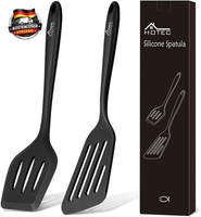 Pfannenwender-Set Aus Silikon HitzebestäNdig FüR Kochen Backen KüChenhelfer Zwei