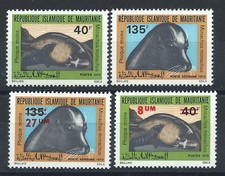 Mauritanie N°305+PA 132 et N°315+PA 148** (MNH) 19773/74 - Faune "Phoque moine"