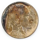 1913 t1 Buffalo Nickel AU/UNC 5c