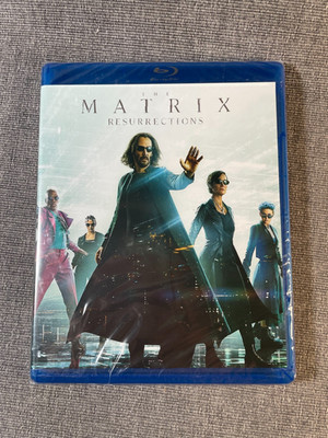 The Matrix: Resurrections Blu-ray Keanu Reeves Widescreen Factory Sealed NEW