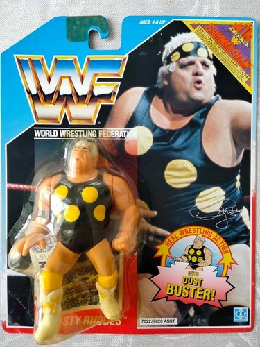 Wwf hasbro dusty rhodes series 2 moc figure 1991 i...
