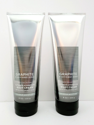 Bath & Body Works Graphite Men's Collection Body Cream for Men 8