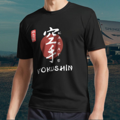 kyokushin Calligraphy Karate Instructor Design Logo T-Shirt Funny Size S to 5XL
