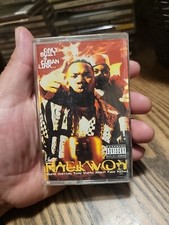 Raekwon Only Built 4 Cuban Linx Cassette Rare CLEAR Tape 1995 Rap Hip Hop Music