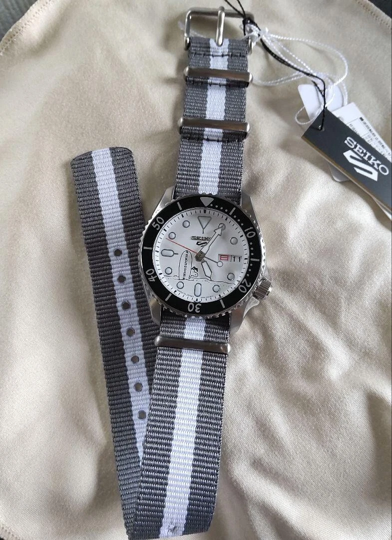 SEIKO 5 Sports 55th Anniversary PEANUTS Collaboration SBSA233 Limited Watch