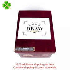 Southern Draw Perfecto Rose of Sharon Empty Wood Cigar Box 6.5" x 5" x 4"