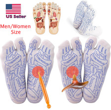 Acupressure Reflexology Socks With Trigger Point Massage Tool Foot Massage Sock