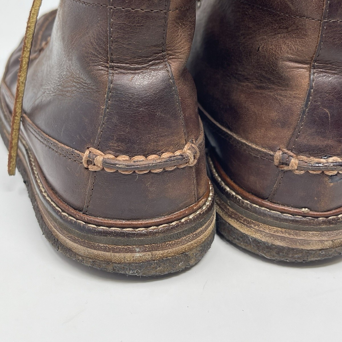 Sperry Gold Cup Chukka Boots Mens 8.5 M Brown Leather Crepe 
