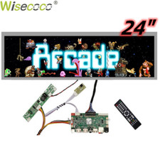 24 Inch 1920x360 Long Strip LCD Display Arcade Machine Digital Signage Screen