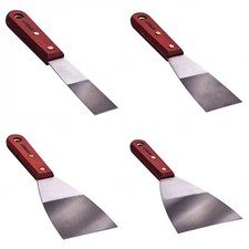 STEEL WALL SCRAPERS 1"- 4" PAPER STRIPPER PUTTY KNIFE FILLER WALLS DECORATORS