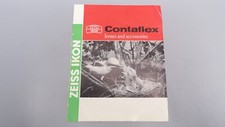 Vintage Zeiss Ikon Contaflex Lenses And Accessories Brochure