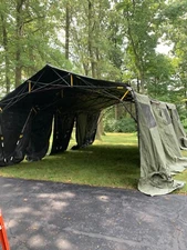 HDT Base-X 305 Military Green Tent Shelter
