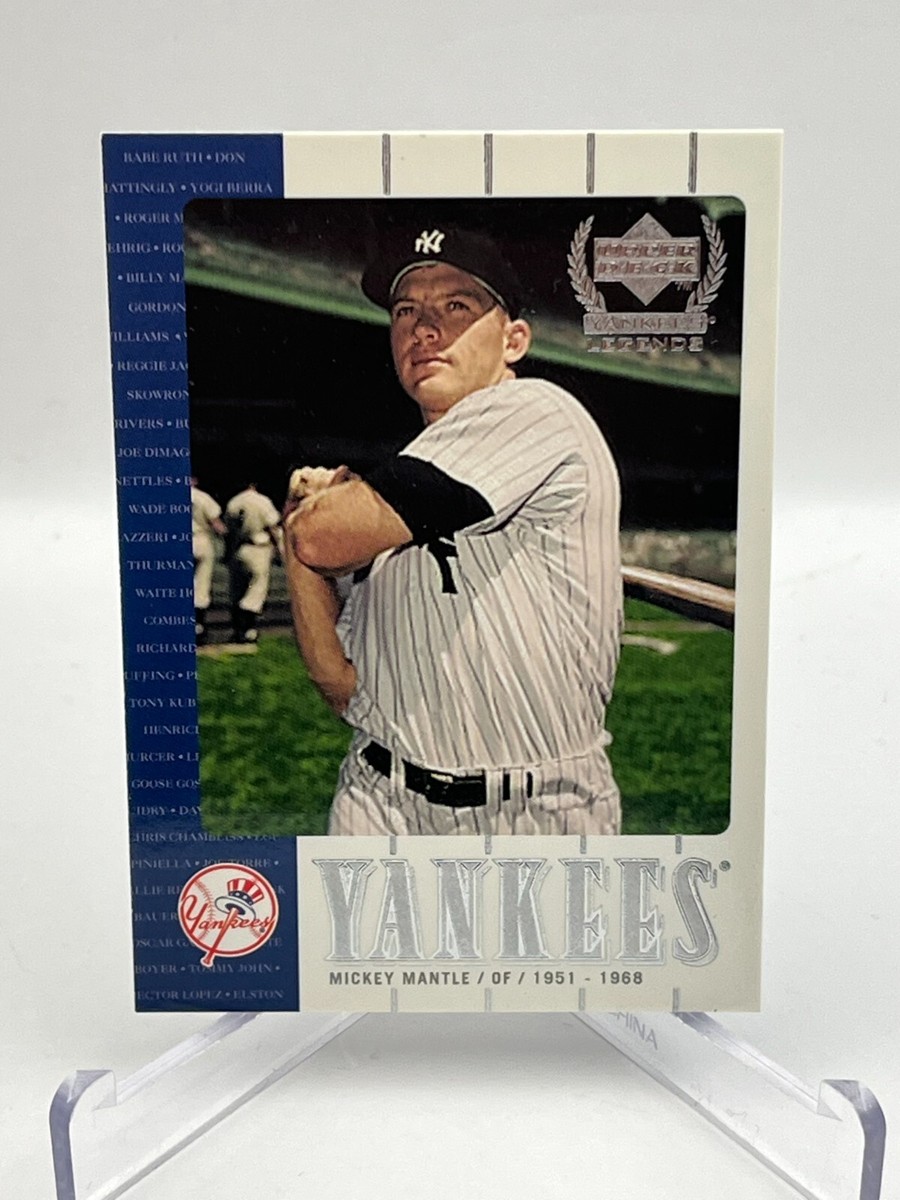 2000 Upper Deck Mickey Mantle Insert Sample Card #NY7 - Yankee