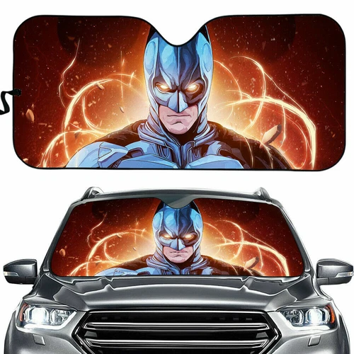 Superhero Batman Car Pickup Sun Shade Reflective Visor Windshield Block UV Ray