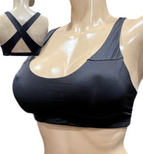 Victorias Secret Sport Lightly Lined Sports Bra Medium Black New